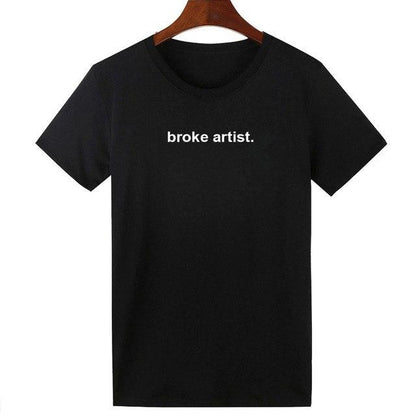 T-shirt Broke Artist