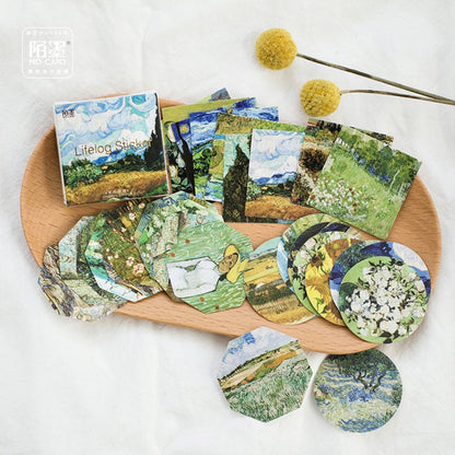 Coffret Mini Stickers Van Gogh