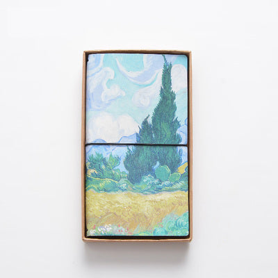 Van Gogh Leather Cover Notebook