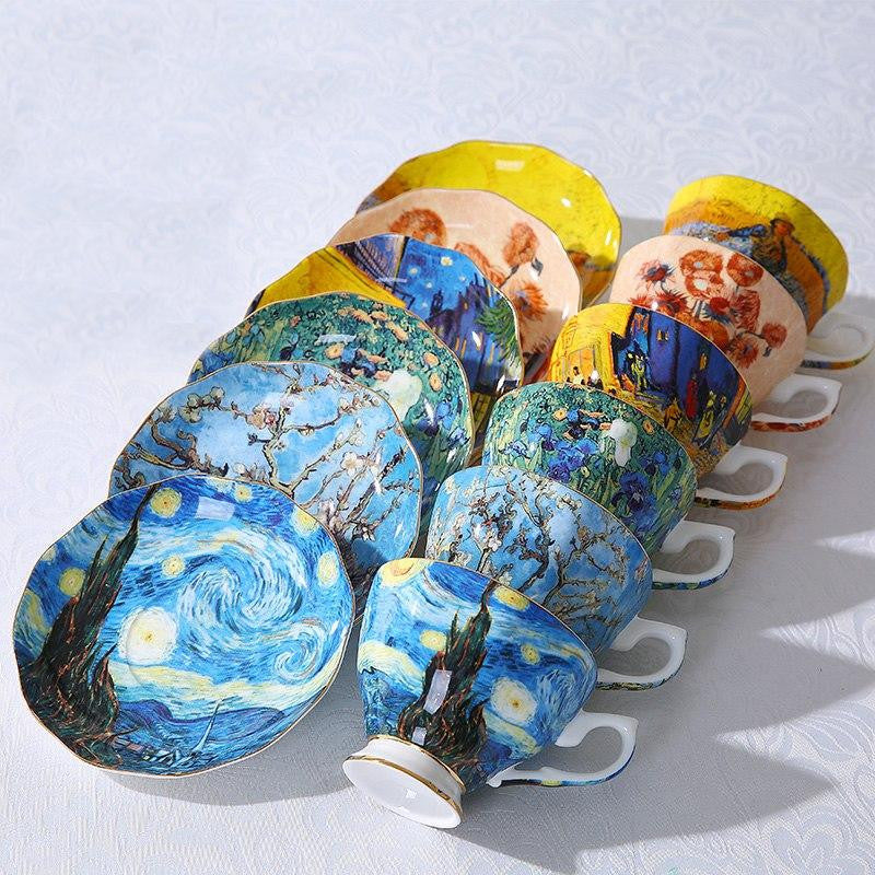 Tasses à thé Van Gogh