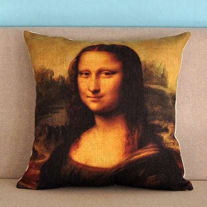 Classical Famous Paintings Pillow Cases
