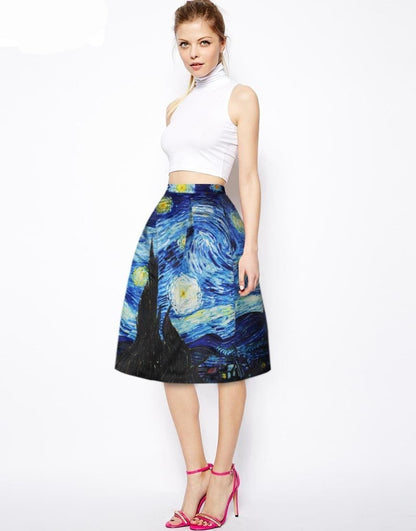 The Starry night Skirt
