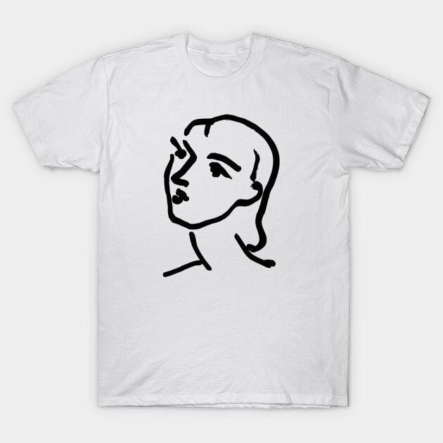 Camiseta con cara de Henri Matisse