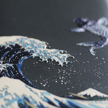 La grande vague de Kanagawa 3D Coque et skin iPhone