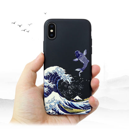 La grande vague de Kanagawa 3D Coque et skin iPhone