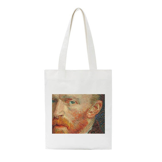 Van Gogh paintings bags
