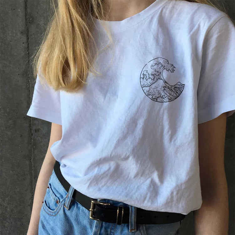 The Great Wave pocket T-shirt