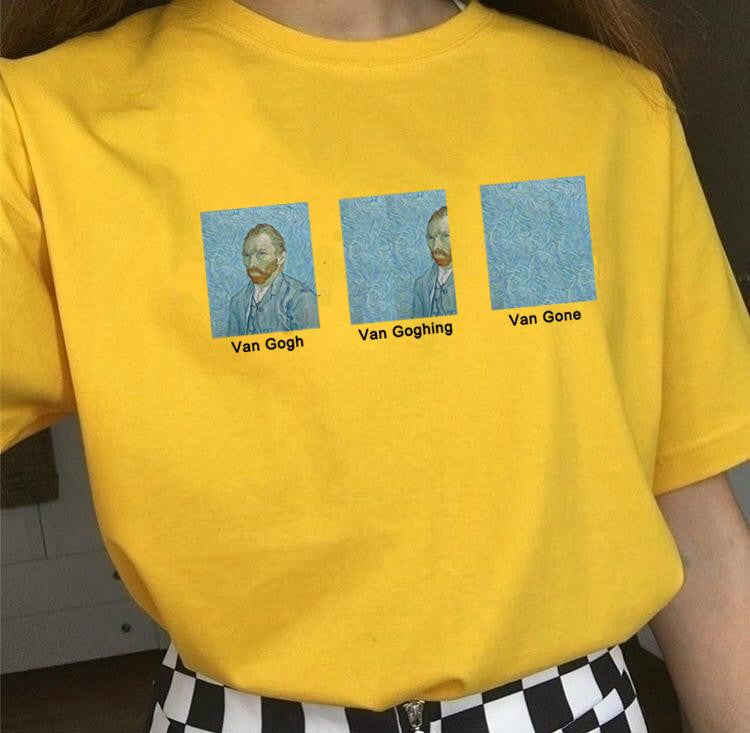 Van Gogh Van Goghing Van Gone T-Shirt