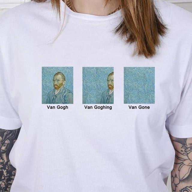 Van Gogh Van Goghing Van Gone T Shirt Galartsy