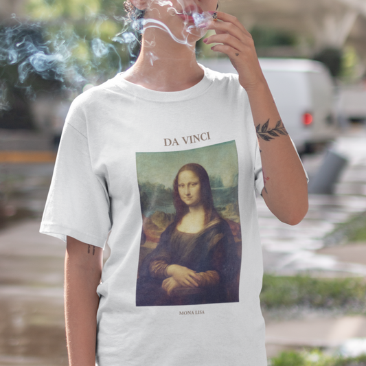 Camiseta Leonardo da Vinci Mona Lisa
