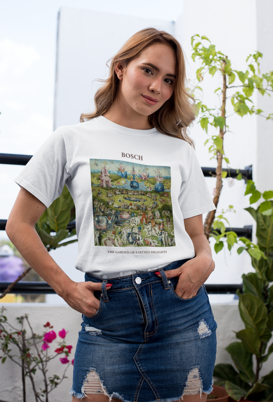 Camiseta Hieronymus Bosch El jardín de las delicias 